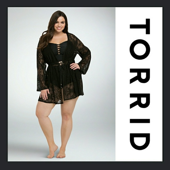 torrid Other - 👙Lace Tie 🎀Swim Cover Up👙